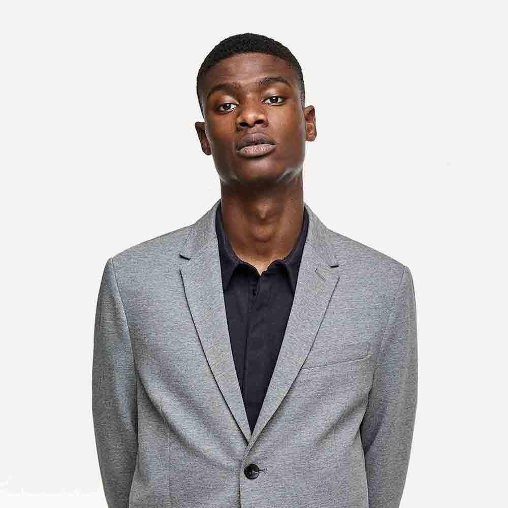 Sharp Fit Oxford Blazer - Image 2